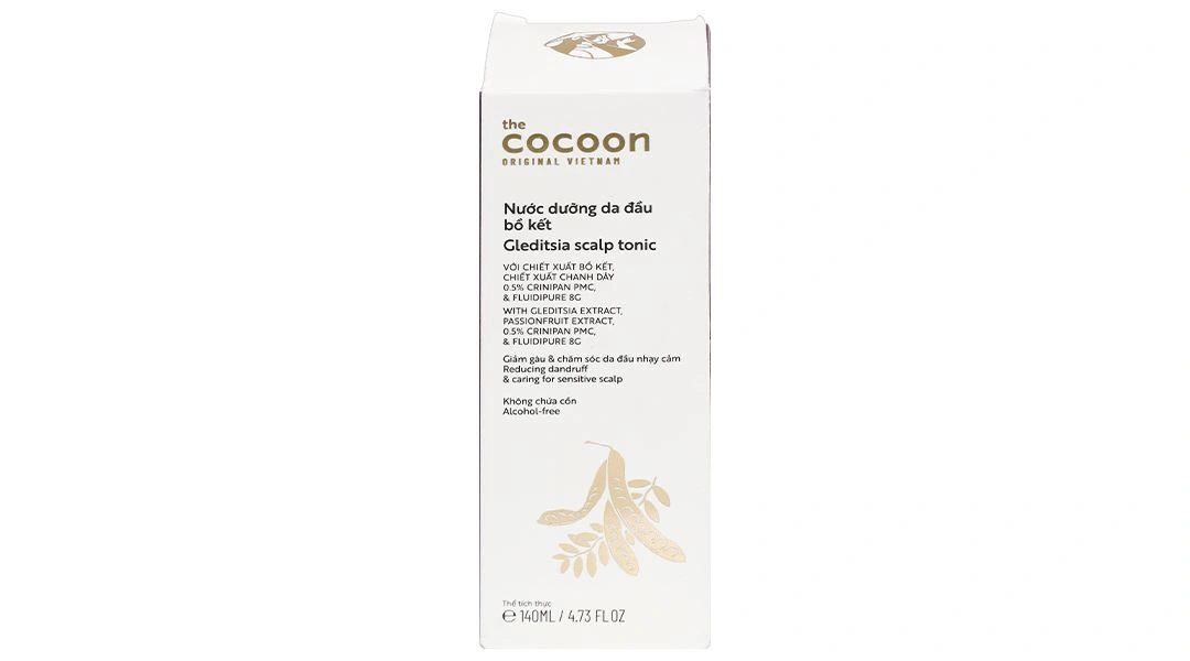 Nước dưỡng da đầu Cocoon Bồ Kết giúp giảm gàu, tăng cường hàng rào bảo vệ da đầu chai 140ml - 1