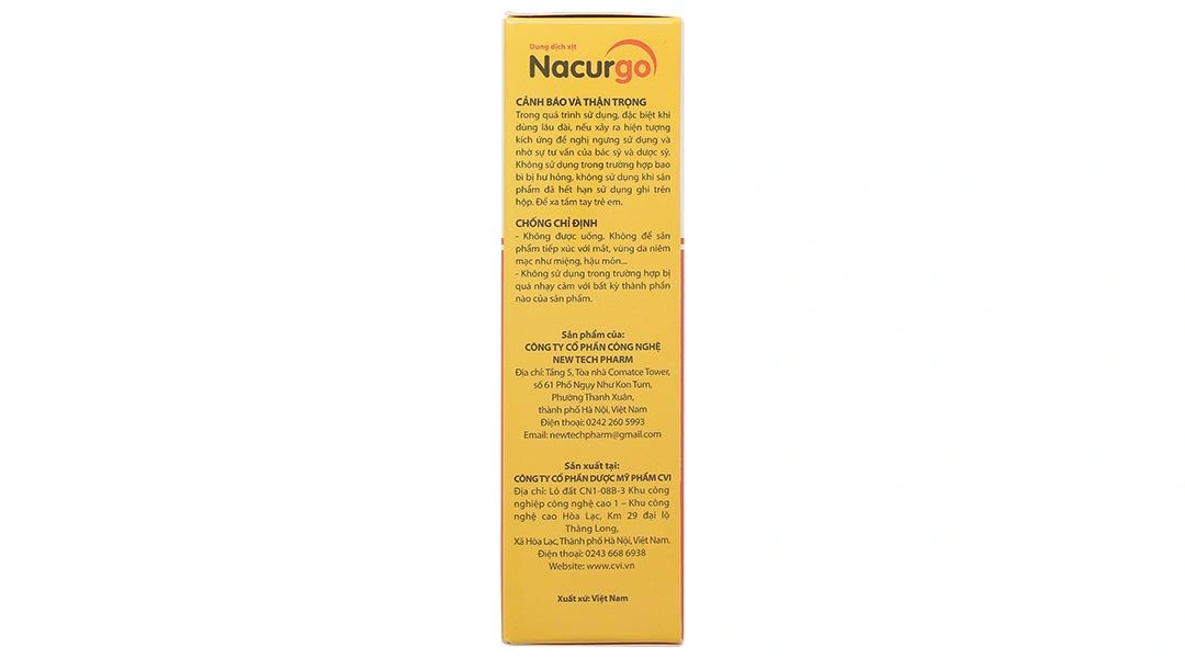 Xịt vết thương Nacurgo bảo vệ, tái tạo da, ngừa vi khuẩn (1 chai x 30ml) - 4