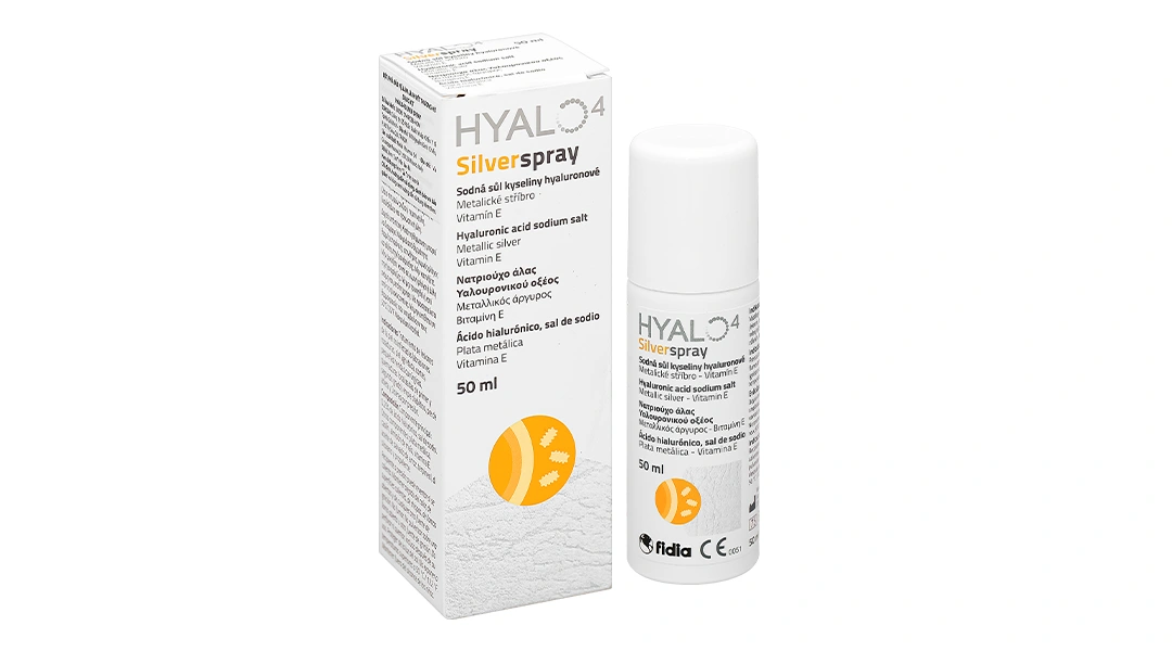 Xịt vết thương Hyalo4 Silver Spray hỗ trợ phủ làm lành vết thương (1 chai x 50ml) - 