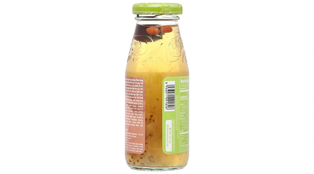 Chè Dưỡng Nhan Tổ Yến Và Trùng Thảo Green Bird Nutrinest lốc 6 chai x 175ml - 14