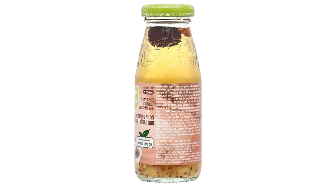 Chè Dưỡng Nhan Tổ Yến Và Trùng Thảo Green Bird Nutrinest lốc 6 chai x 175ml - 15
