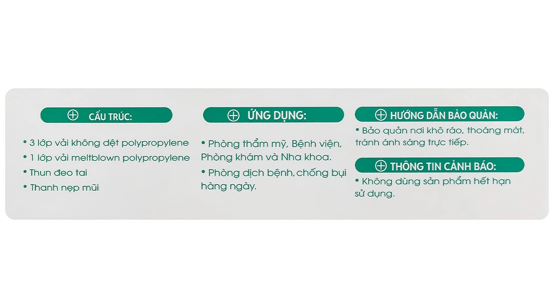 Khẩu trang y tế Winer N95 4 lớp màu trắng hộp 10 cái - 15