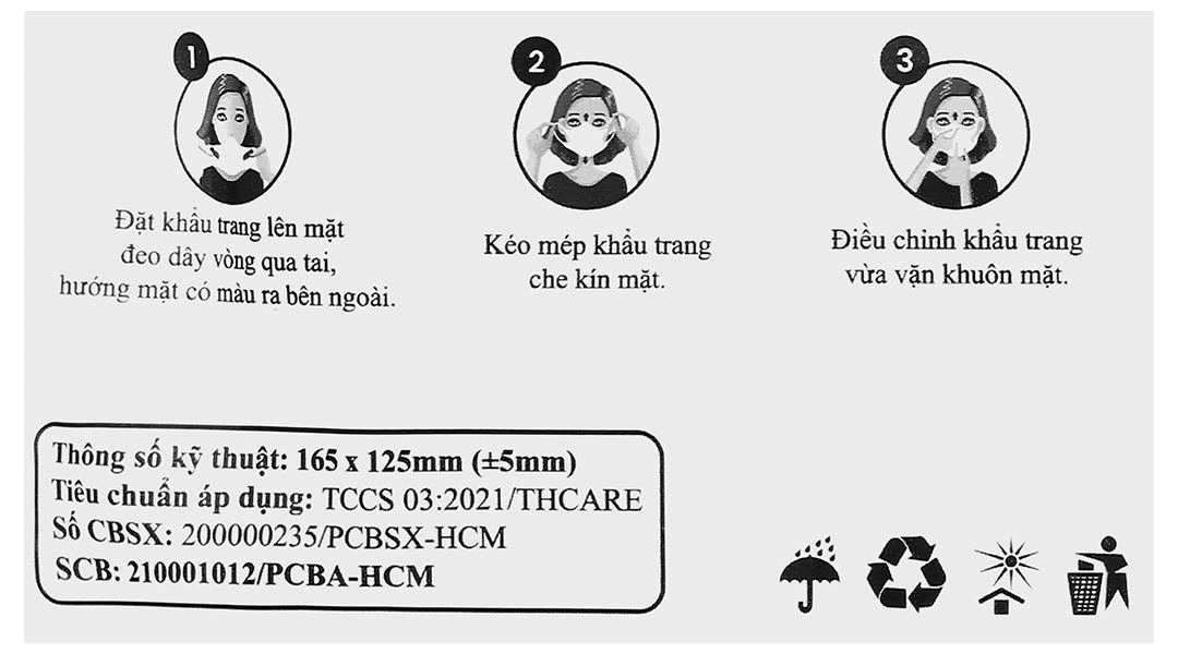 Khẩu trang y tế Winer 9Amask 4 lớp màu đen gói 10 cái - 13