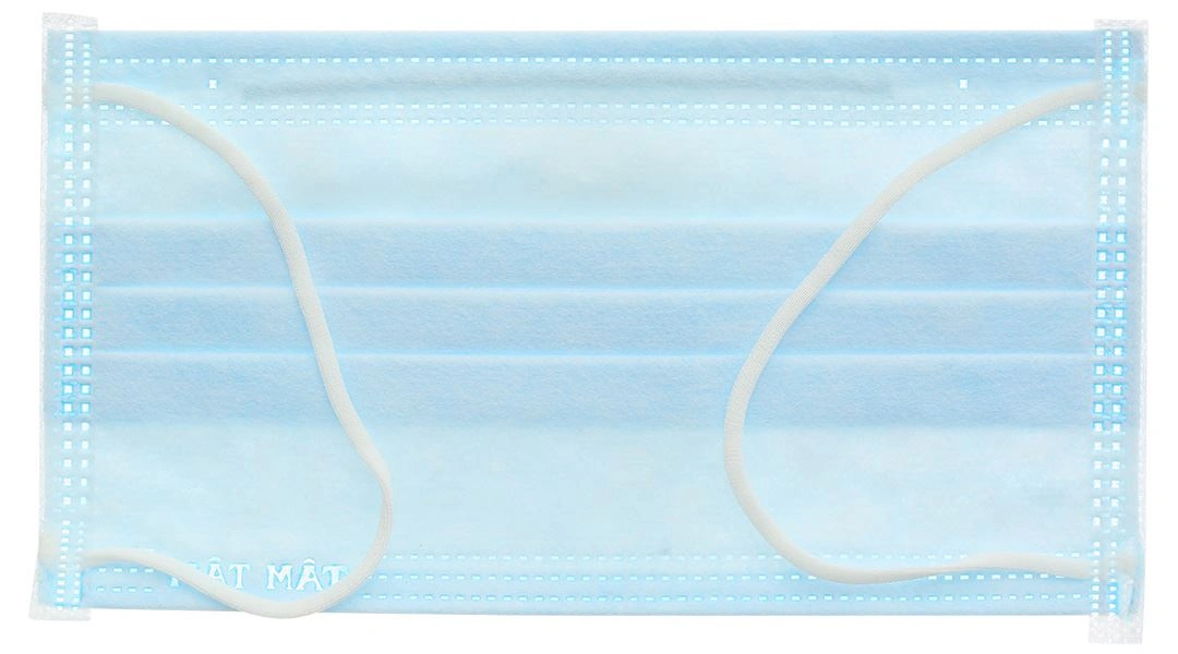 Khẩu trang y tế Tâm Tâm 4 lớp màu xám hộp 50 cái - 38