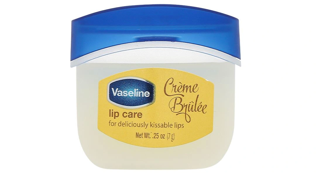 Sáp dưỡng môi Vaseline Creme Brulee dưỡng ẩm cho đôi môi mềm mại, mịn màng hũ 7g - 3