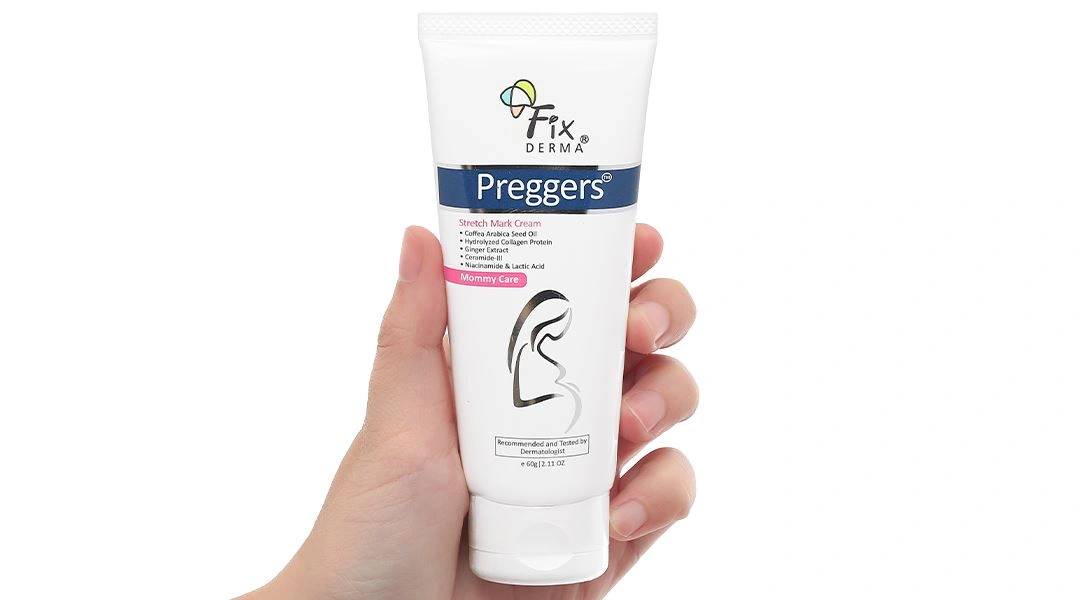 Kem Fixderma Preggers Stretch Mark giúp ngừa rạn da, dưỡng ẩm dành cho bà bầu tuýp 60g - 12