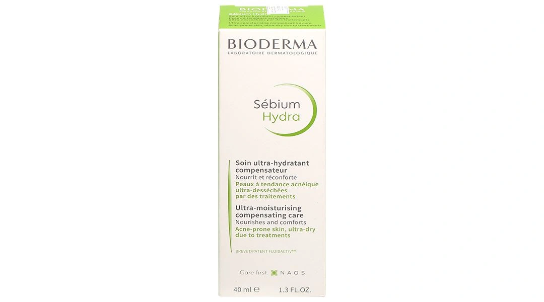 Kem Bioderma Sébium Hydra dưỡng ẩm chuyên sâu, giảm mẩn đỏ tuýp 40ml - 1