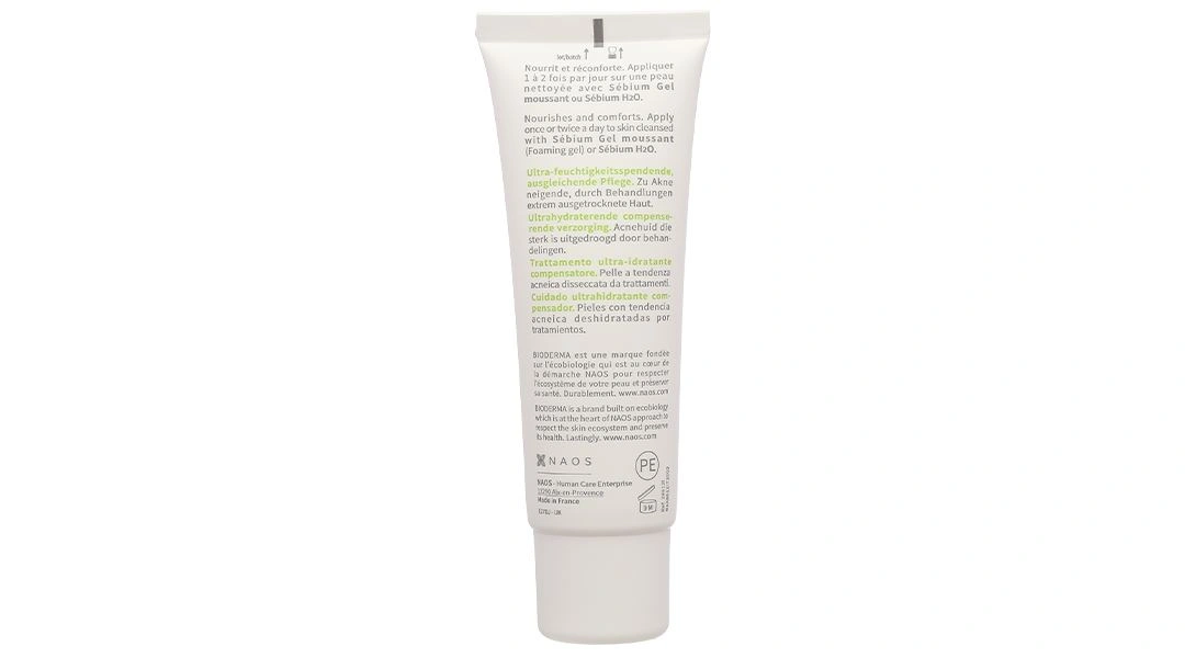 Kem Bioderma Sébium Hydra dưỡng ẩm chuyên sâu, giảm mẩn đỏ tuýp 40ml - 8