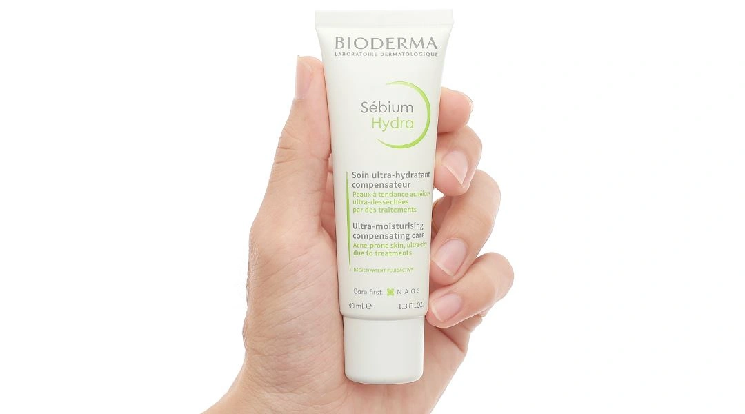 Kem Bioderma Sébium Hydra dưỡng ẩm chuyên sâu, giảm mẩn đỏ tuýp 40ml - 9