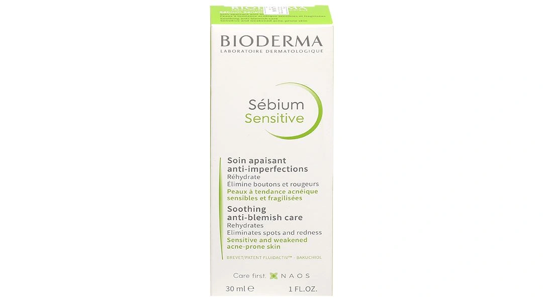 Kem Bioderma Sébium Sensitive làm dịu da, giảm mụn viêm tuýp 30ml - 1