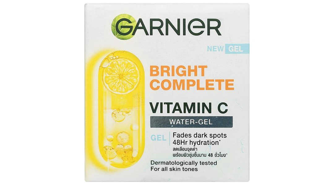 Gel Garnier Bright Complete Vitamin C giúp dưỡng ẩm, làm sáng da hũ 50ml - 2