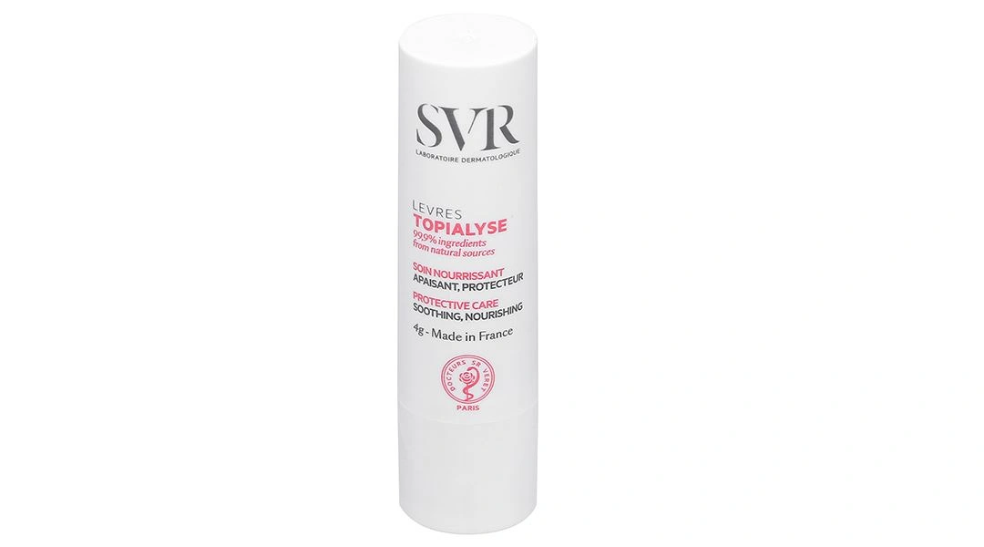 Son dưỡng SVR Topialyse Levres làm mềm mịn môi, ngăn ngừa môi khô, nứt nẻ thỏi 4g - 