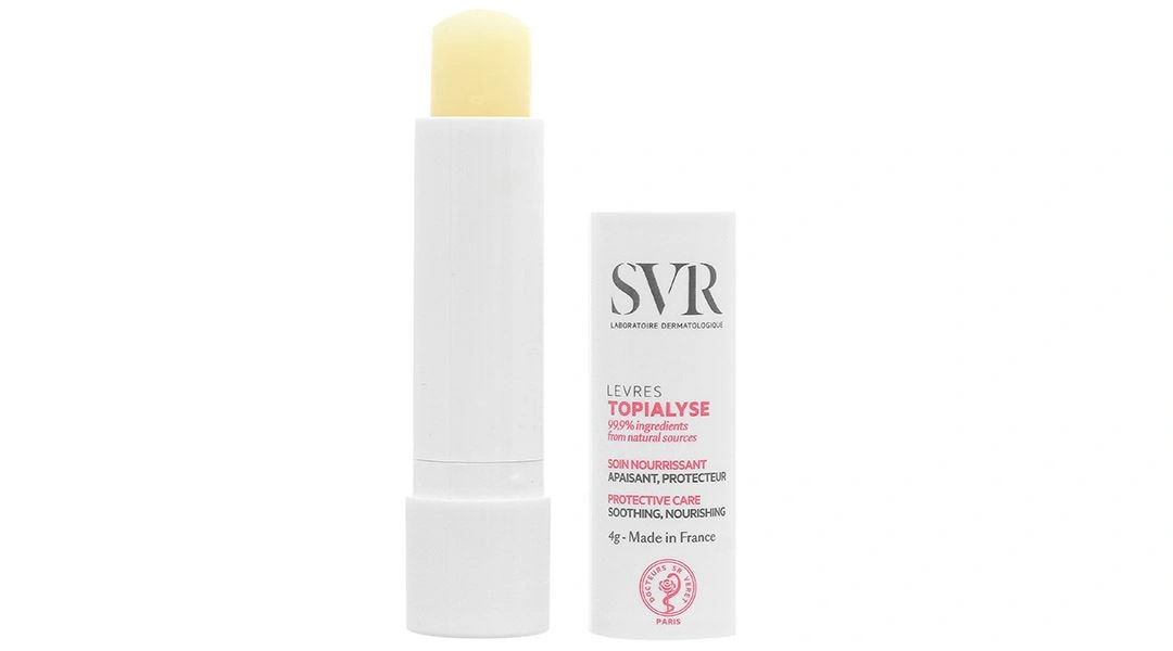 Son dưỡng SVR Topialyse Levres làm mềm mịn môi, ngăn ngừa môi khô, nứt nẻ thỏi 4g - 5