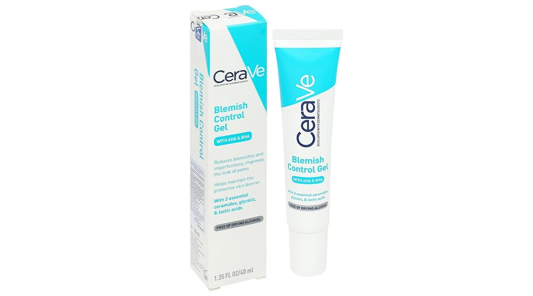 Gel CeraVe Blemish Control giúp giảm mụn và thâm mụn, cấp ẩm cho da tuýp 40ml - 
