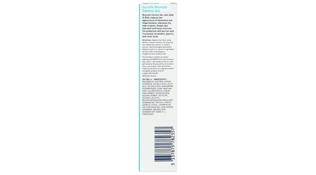 Gel CeraVe Blemish Control giúp giảm mụn và thâm mụn, cấp ẩm cho da tuýp 40ml - 3