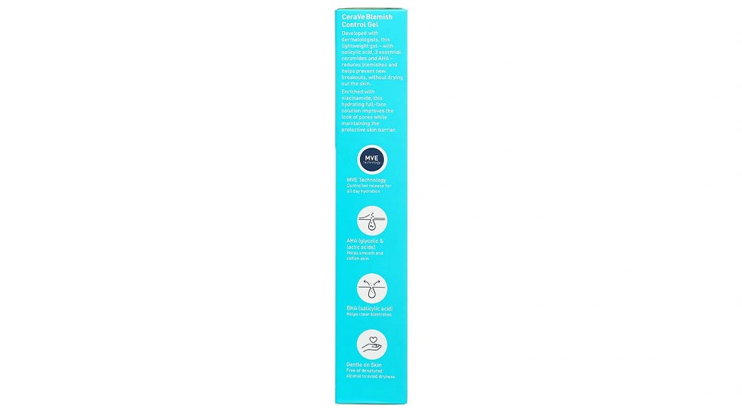 Gel CeraVe Blemish Control giúp giảm mụn và thâm mụn, cấp ẩm cho da tuýp 40ml - 4