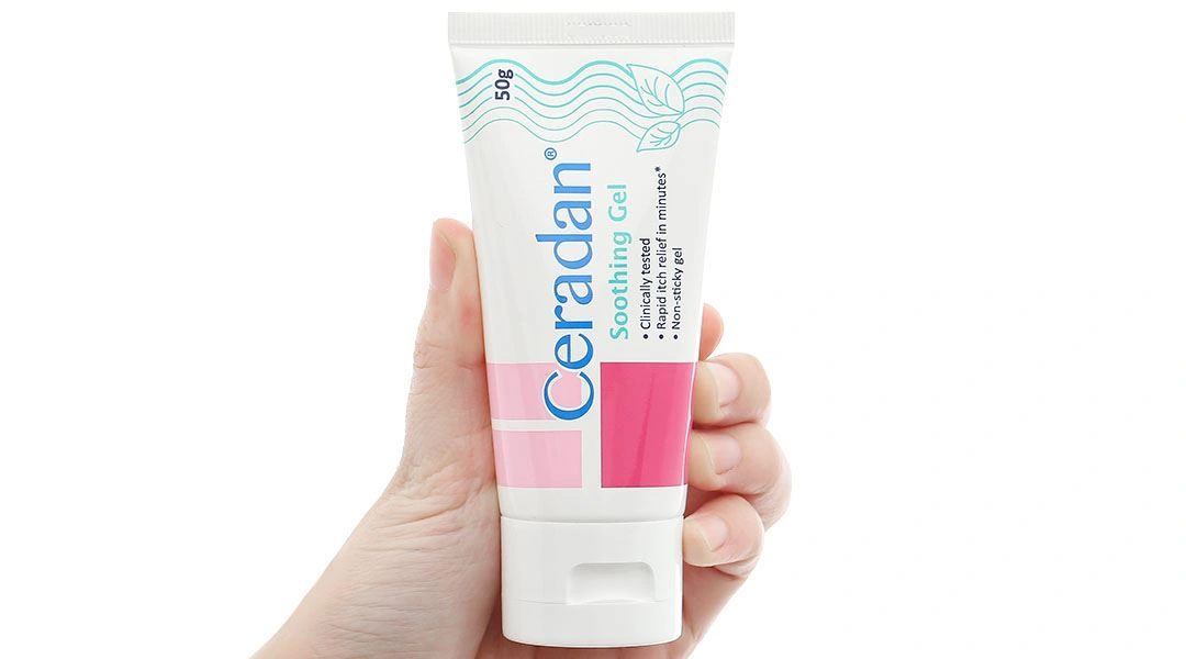 Gel Ceradan Soothing làm dịu vùng da ngứa, mẩn đỏ tuýp 50g - 10