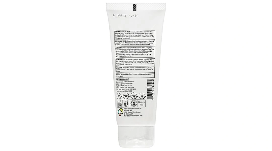 Kem dưỡng Fixderma Nigrilite làm mờ vết thâm trên cơ thể tuýp 50g - 8