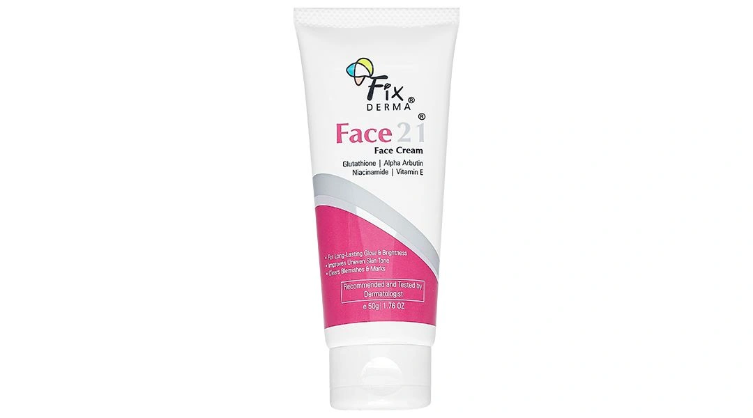 Kem dưỡng ẩm Fixderma Face21 Face Cream giúp da trắng sáng, mịn màng tuýp 50g - 7