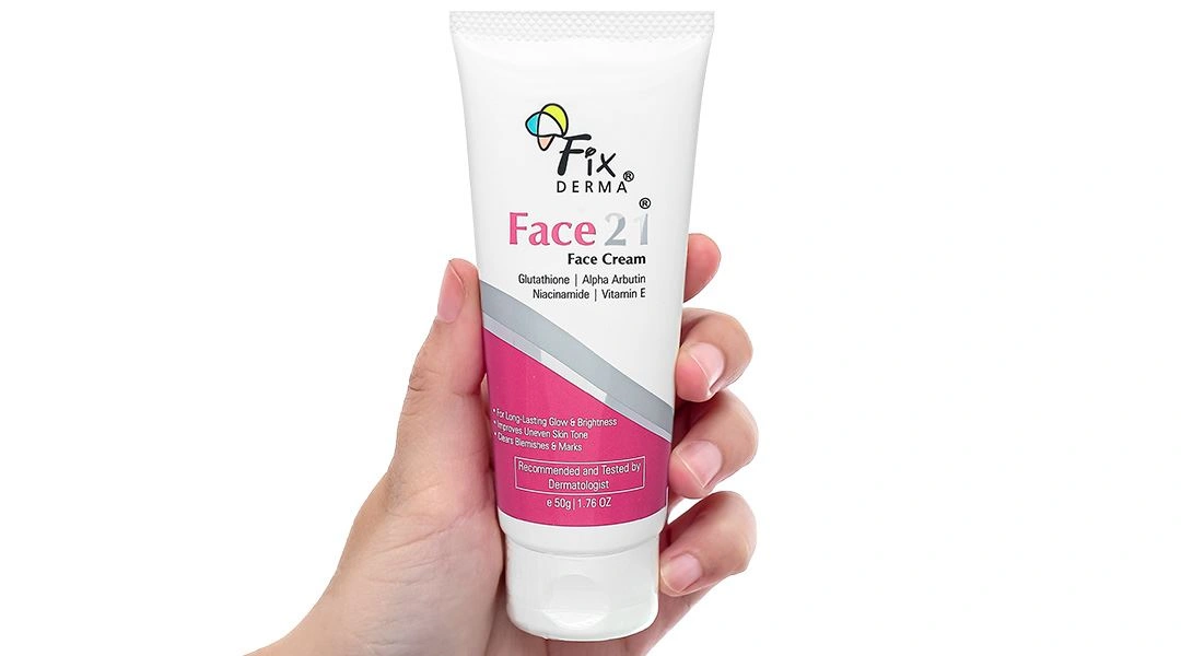 Kem dưỡng ẩm Fixderma Face21 Face Cream giúp da trắng sáng, mịn màng tuýp 50g - 9