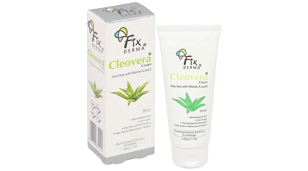 Kem Fixderma Cleovera giúp dưỡng ẩm, làm mềm và dịu da tuýp 60g - 
