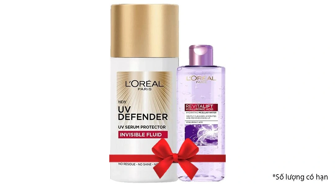 Kem chống nắng L'Oréal UV Defender Invisible Fluid SPF 50+/PA++++ chai 50ml - 