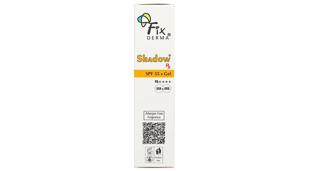 Gel chống nắng Fixderma Shadow SPF 55+/PA++++ hỗ trợ làm giảm các dấu hiệu lão hóa da tuýp 75g - 4