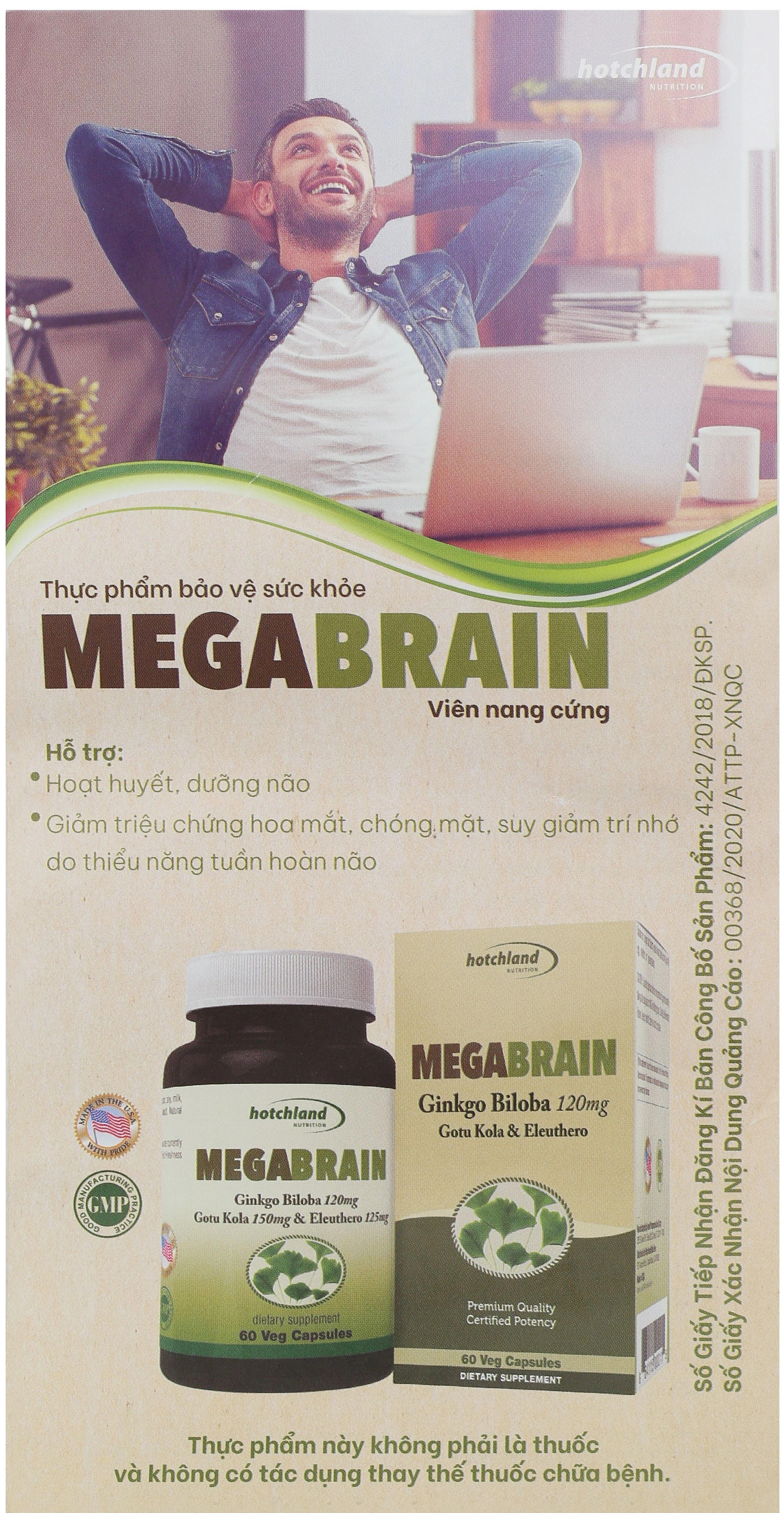 Thực phẩm bảo vệ sức khỏe Mega Brain - 9