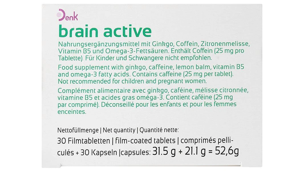 Brain Active Denk hộp 60 Viên - 5