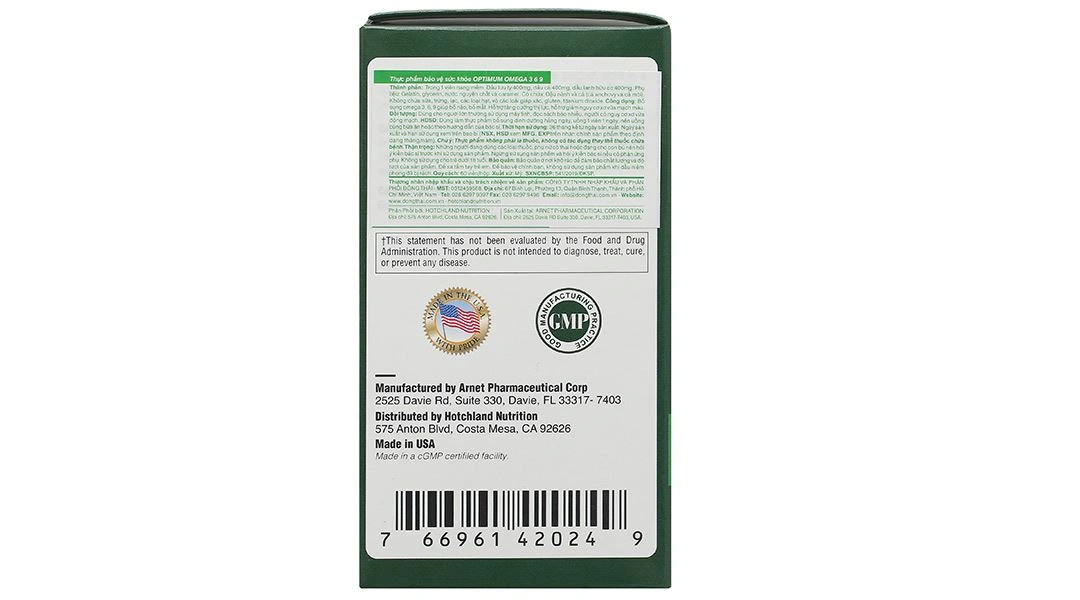 Optimum Omega 3,6,9 hỗ trợ bổ não, bổ mắt lọ 60 viên - 3