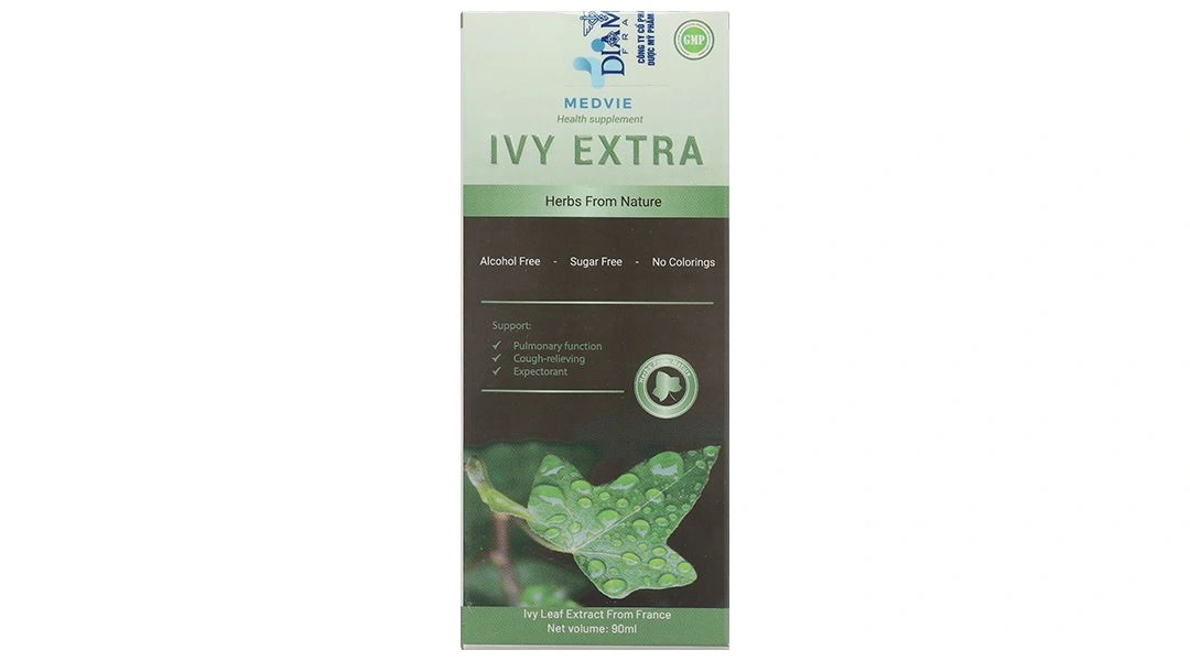 Ivy Extra hỗ trợ giảm ho, long đờm chai 90ml - 18