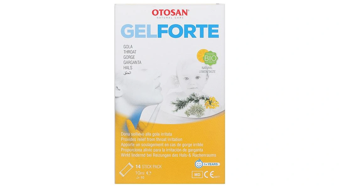 Gel Ngậm Họng Otosan Throat Gel Forte Hộp 14 Gói X 10ml - 2