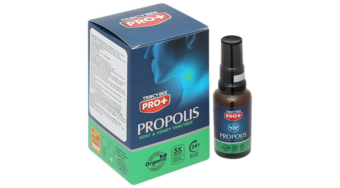 Keo Ong Propolis Mint & Honey Tracybee 30ml - 