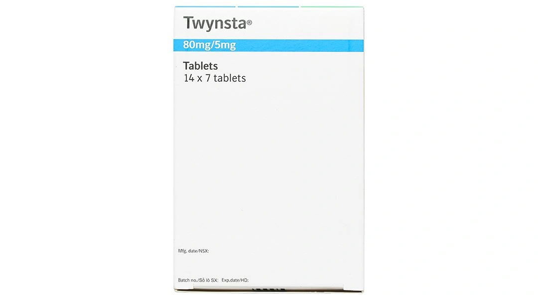 Twynsta 80mg/5mg điều trị tăng huyết áp vô căn (14 vỉ x 7 viên) - 4