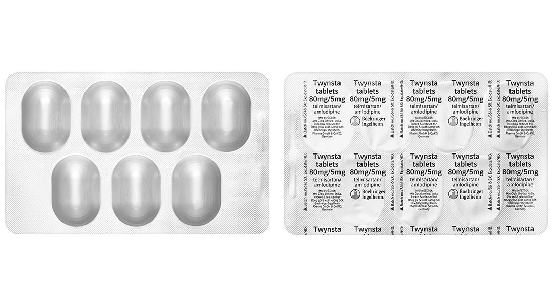 Twynsta 80mg/5mg điều trị tăng huyết áp vô căn (14 vỉ x 7 viên) - 5