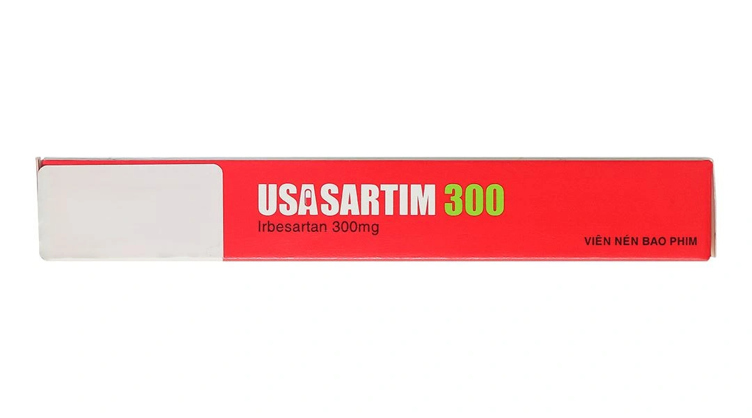 Usasartim 300mg trị tăng huyết áp, bệnh lý thận trên bệnh nhân đái tháo đường type 2 (3 vỉ x 10 viên) - 2