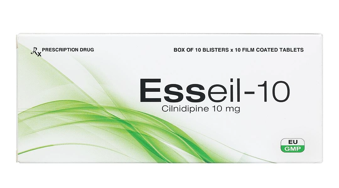 Esseil-10 chỉ định trong điều trị tăng huyết áp (10 vỉ x 10 viên) - 1