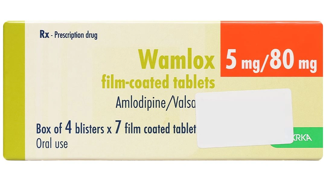 Wamlox 5mg/80mg trị tăng huyết áp vô căn (4 vỉ x 7 viên) - 4