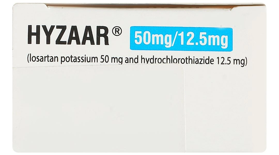 Hyzaar 50/12.5mg trị tăng huyết áp (2 vỉ x 14 viên) - 5