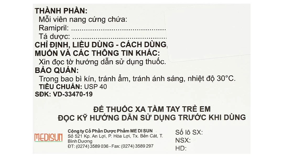 Beynit 2.5 điều trị tăng huyết áp, suy tim sung huyết (10 vỉ x 10 viên) - 8
