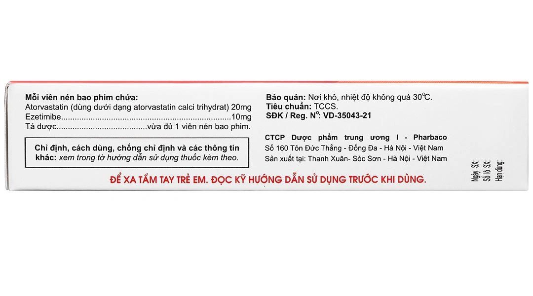 Pastetra phòng ngừa bệnh tim mạch, trị tăng cholesterol máu nguyên phát (3 vỉ x 10 viên) - 3