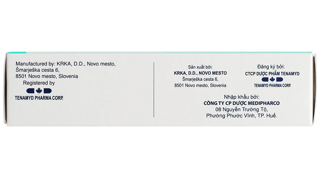 Bixebra 7.5mg điều trị triệu chứng đau thắt ngực ổn định mạn tính (4 vỉ x 14 viên) - 4