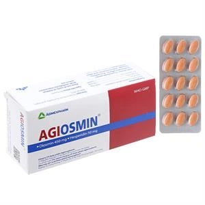 Agiosmin trị chứng liên quan đến suy tĩnh mạch bạch huyết
