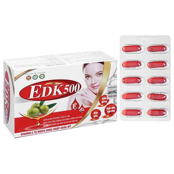 EDK500 hỗ trợ làm đẹp da, hạn chế lão hóa