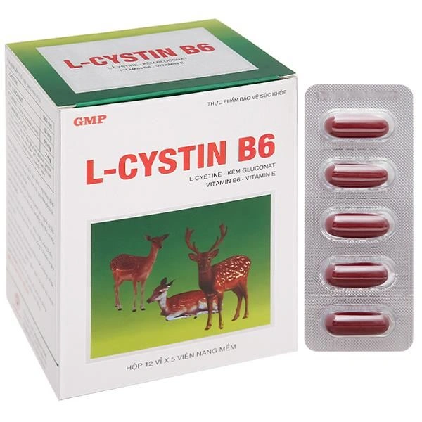 L-Cystin B6 làm đẹp da, tóc, móng