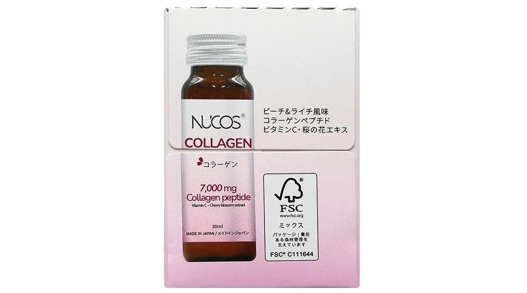 Combo 3 hộp nước uống Nucos Collagen 7000 bổ sung collagen, giúp da mịn màng - 4