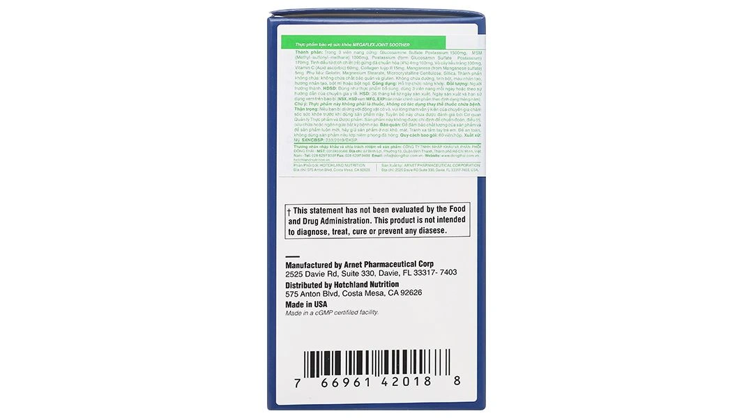 Thực phẩm bảo vệ sức khỏe Megaflex Joint Soother - 3