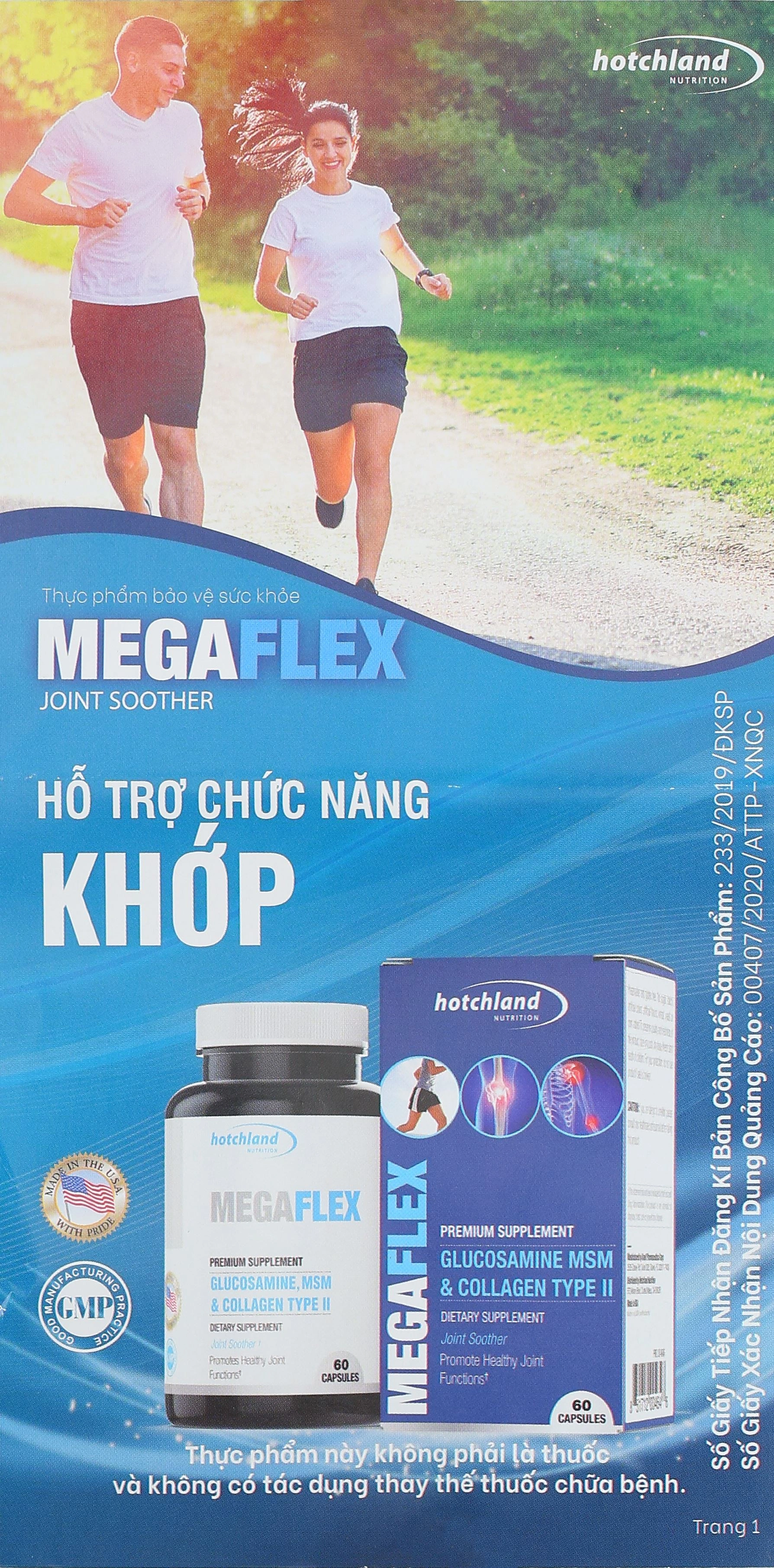 Thực phẩm bảo vệ sức khỏe Megaflex Joint Soother - 8