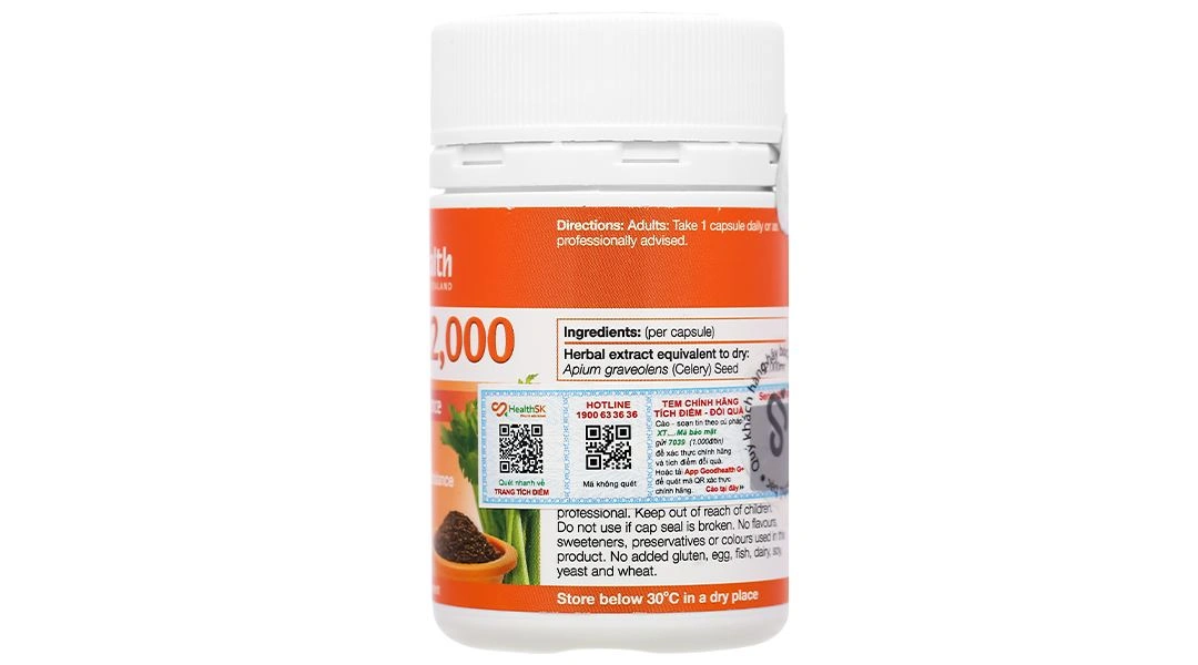 Thực phẩm bảo vệ sức khỏe Celery 12000 - 4