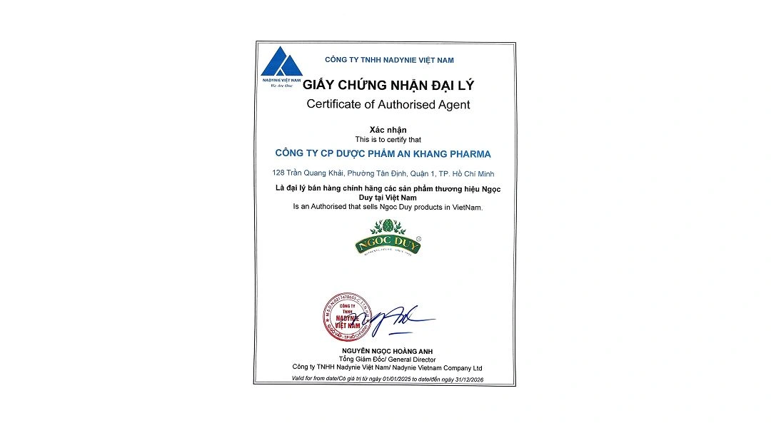 Cao Nước Atiso Ngọc Duy Không Đường hộp 10 ống x 10ml - 4